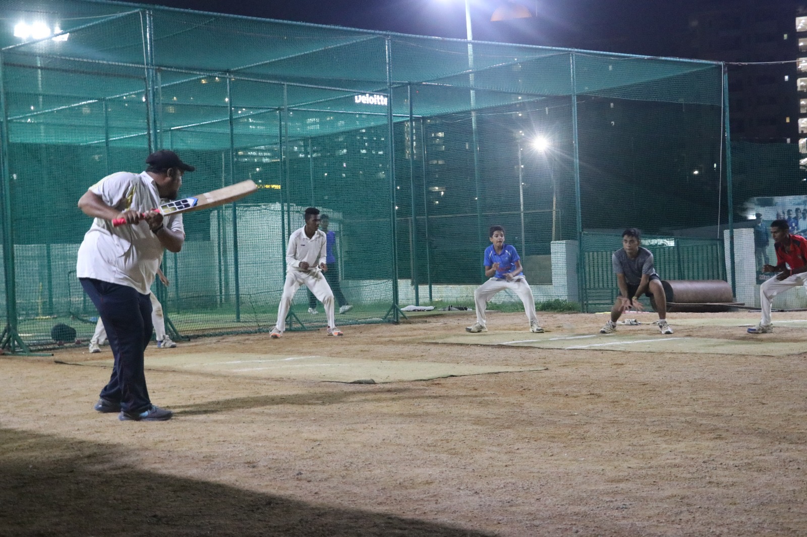 Cricket practice at Sportzone Arena