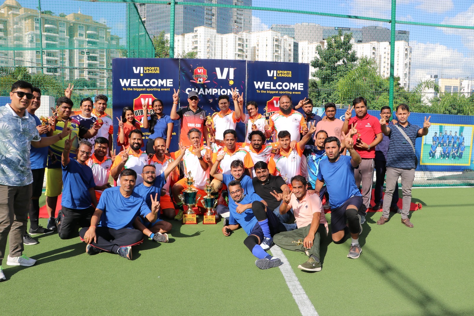 Batting and bowling session at Sportzone Arena