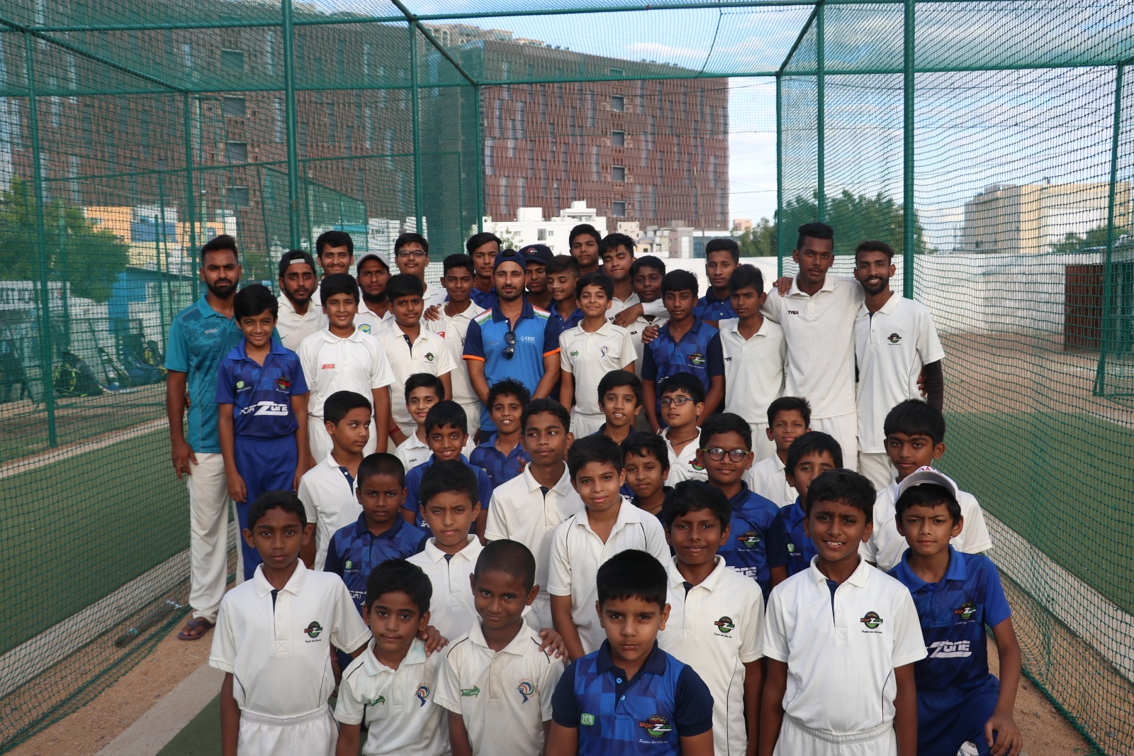 Cricket coaching at Sportzone Arena